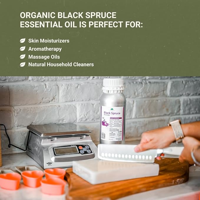 Organic Black Spruce Essential Oil from Canada - Image 2