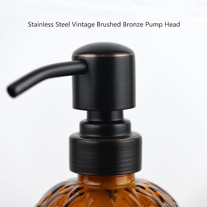 16 oz Glass Soap Dispenser - Image 6