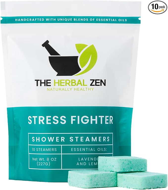 Stress Fighter Shower Steamers Aromatherapy by TheHerbalZen