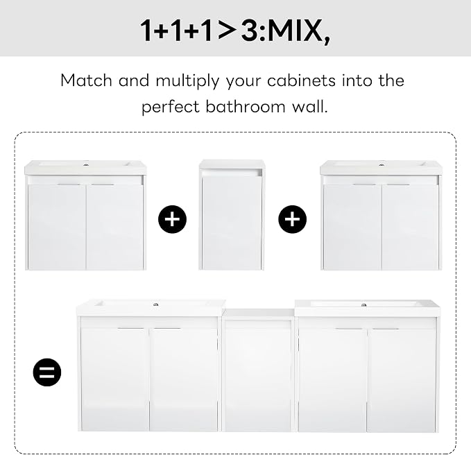 60 inch Floating Bathroom Vanity - Image 4