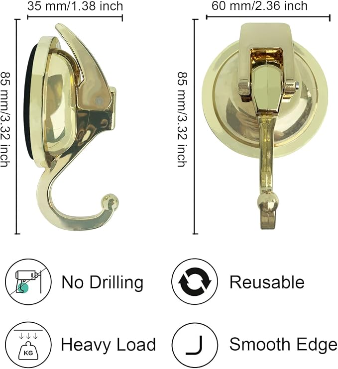 Suction Cup Shower Hooks - Image 4