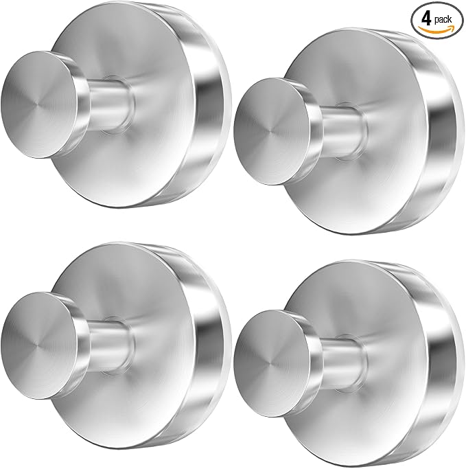 Suction Cup Hooks for Shower, Glass Door, Hold Robe & Wreath, Hanging up to 15 by VisittheAbluFirst
