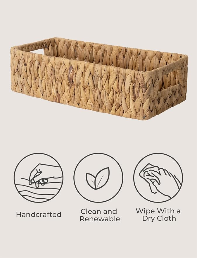 StorageWorks Water Hyacinth Basket - Image 4