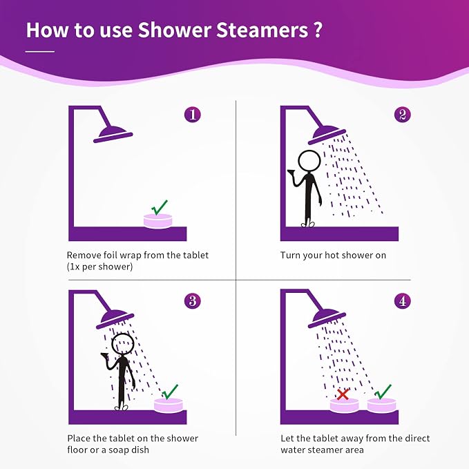 40 PCS Shower Steamers Aromatherapy - Image 7