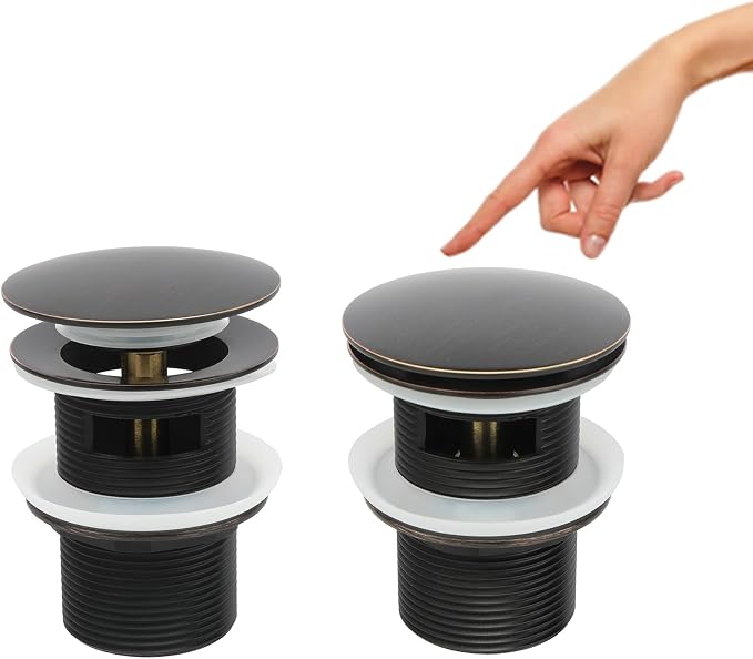 Freestanding Bathtub Drain Pop-up Stopper, Suitable - Image 5