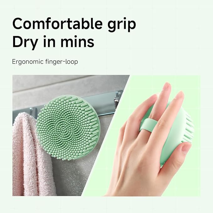 Silicone Body Scrubber for Bath & Massage - Image 5