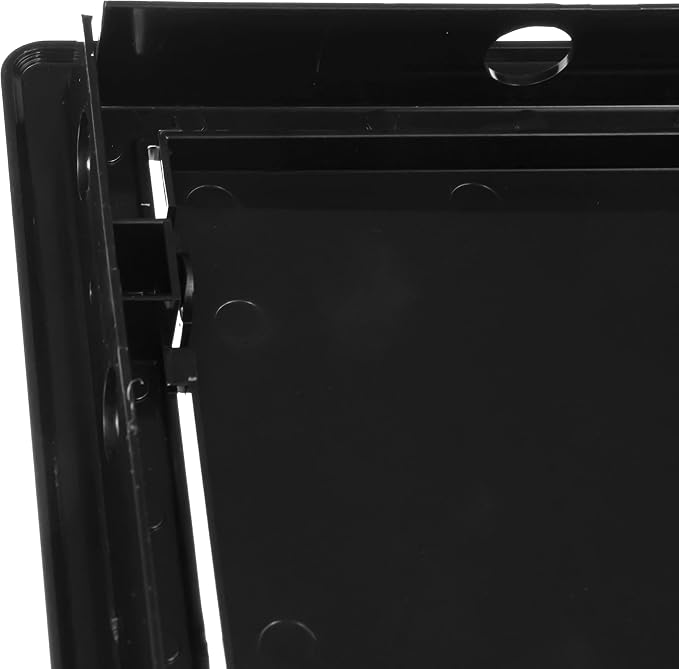 8" x 10" Black Plastic Access Panel - Image 6