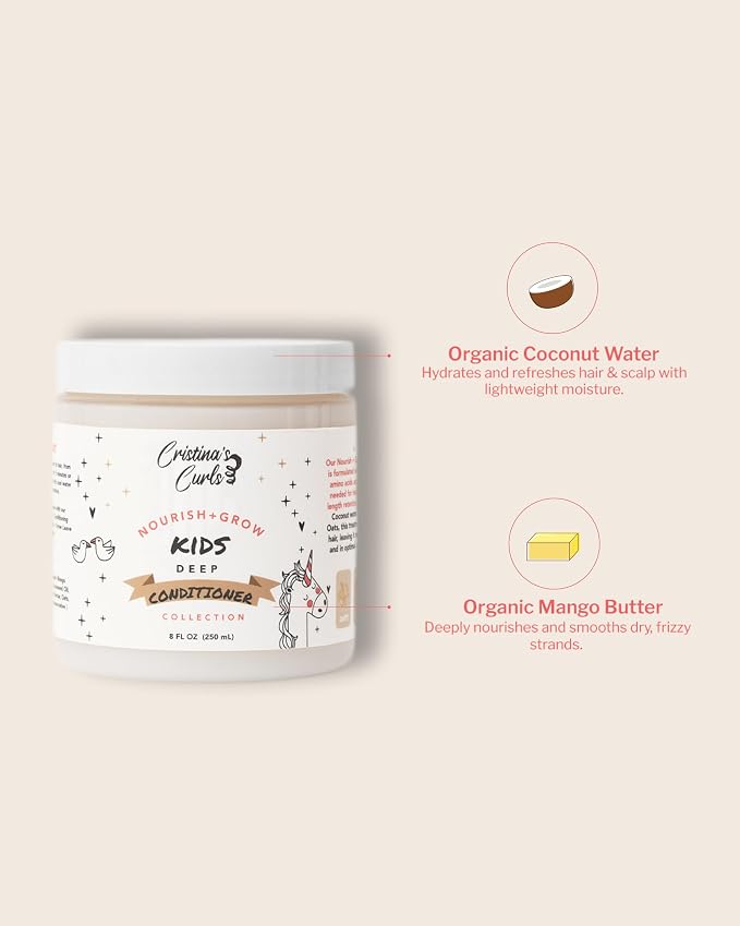 Cristina's Curls Kids Deep Conditioner – Plush Moisture And Slip - Image 3