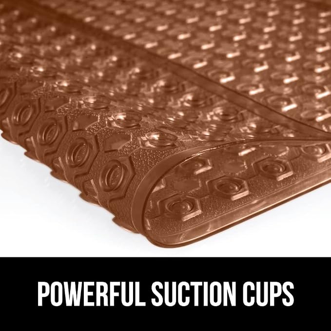 GORILLA GRIP Patented Square Shower Stall Mat, Small Bathtub Floor Mats - Image 3