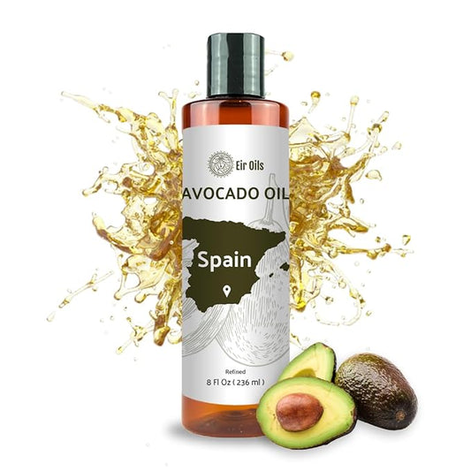 Avocado Oil - Direct from EIR Oils Farm in Spain - 100% Pure Carrier Oil by NaturePackaged