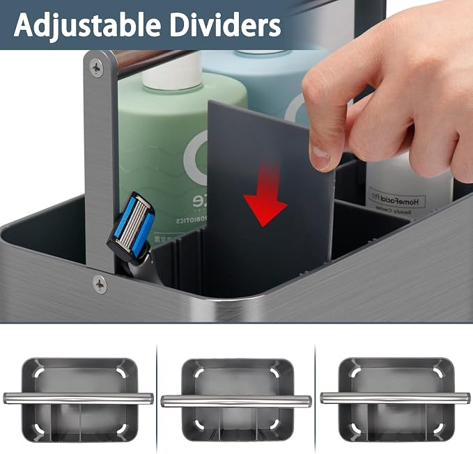Portable Shower Caddy Basket Bin - Image 4