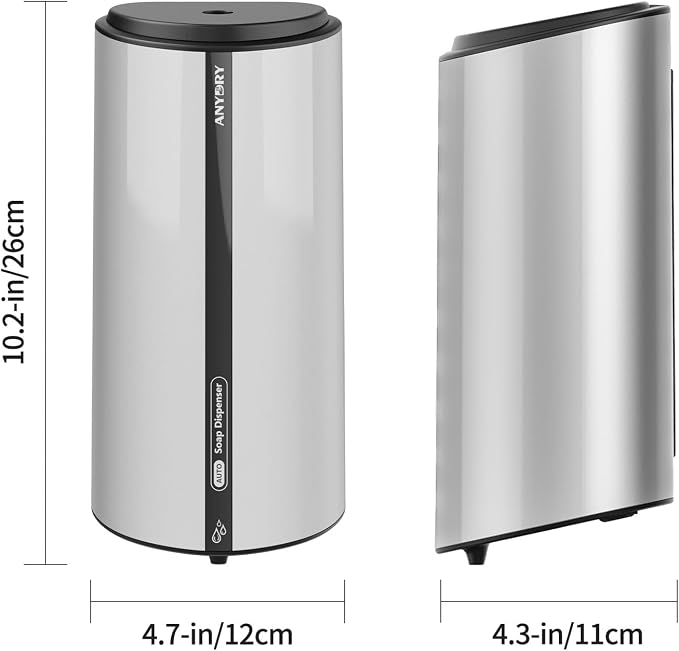 29fl.oz/850ml Commercial Automatic Liquid Soap Dispenser Wall-Mounted Large - Image 8