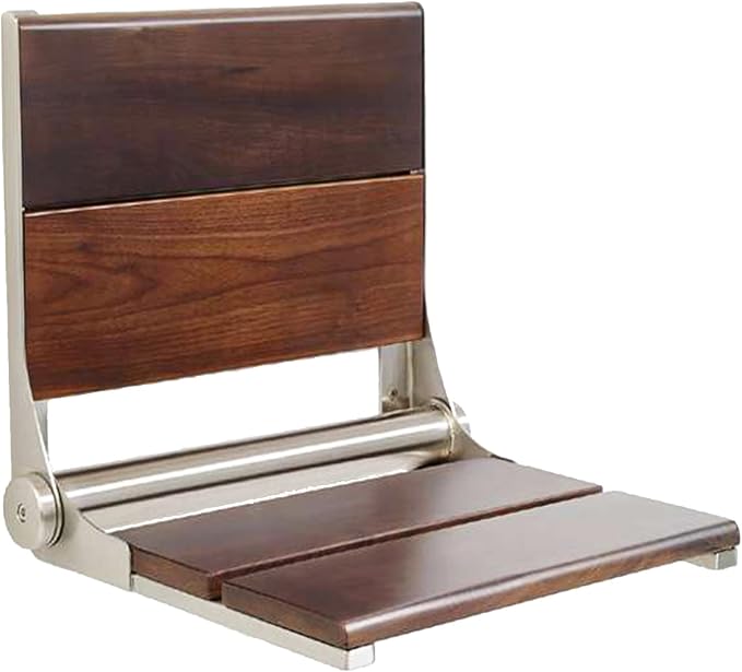 Folding Shower Seat Wall Mounted by Grab+Bar+Specialists