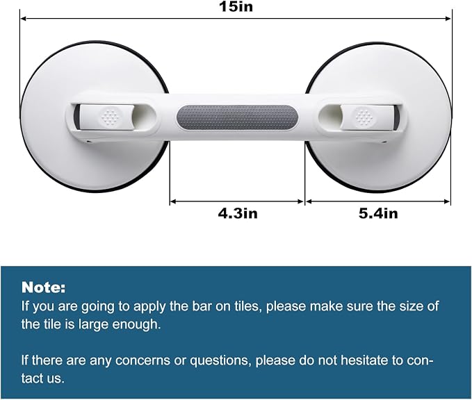 New Shower Handle Shower Grab Bars - Image 6