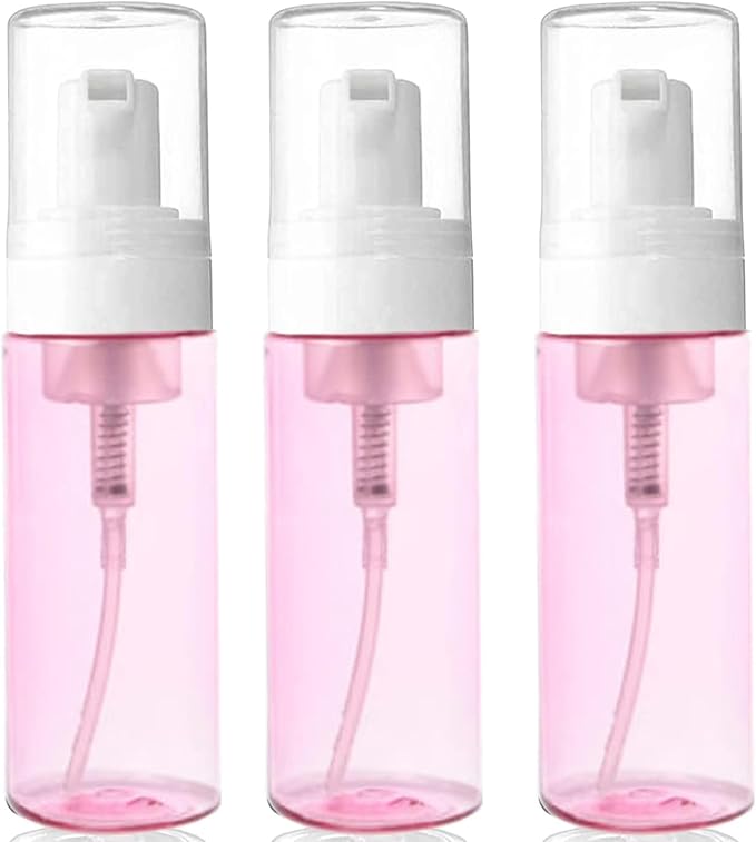 3-Pack Travel-Sized Foaming Pump Bottles by VIGORPATH