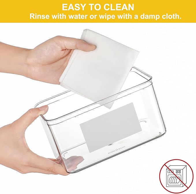 Large 4 Pack Laundry Pods Container & Laundry Powder Container, Plastic Laundry - Image 5