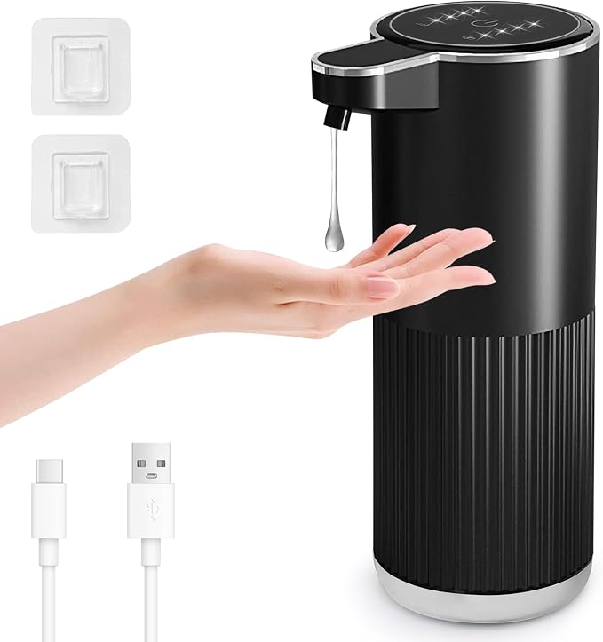 GuDoQi Automatic Touchless Liquid Soap Dispenser, 4-Level Adjustable Foam by GuDoQi