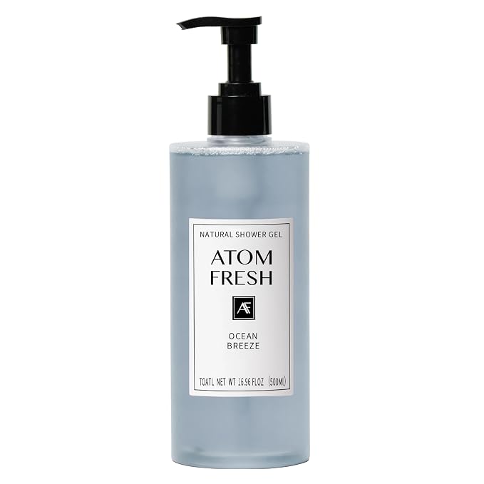 Atom Fresh Antioxidant-Rich Body Wash – Ocean Breeze | Softening Cleanse by ATOMFRESHLAB