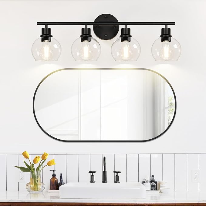 2025 Upgrade 4-Light Bathroom Light Fixtures, Vanity Lights - Image 7