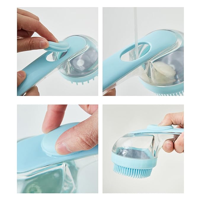 Dog Bath Brush – Cat Grooming Scrubber - Image 6