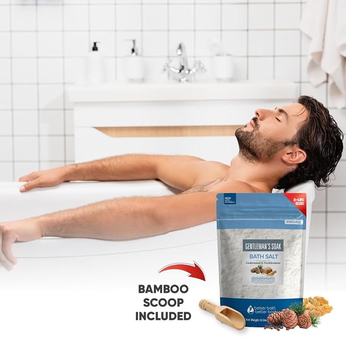 Gentleman's Bath Salt 128 Ounces Epsom Salt - Image 2