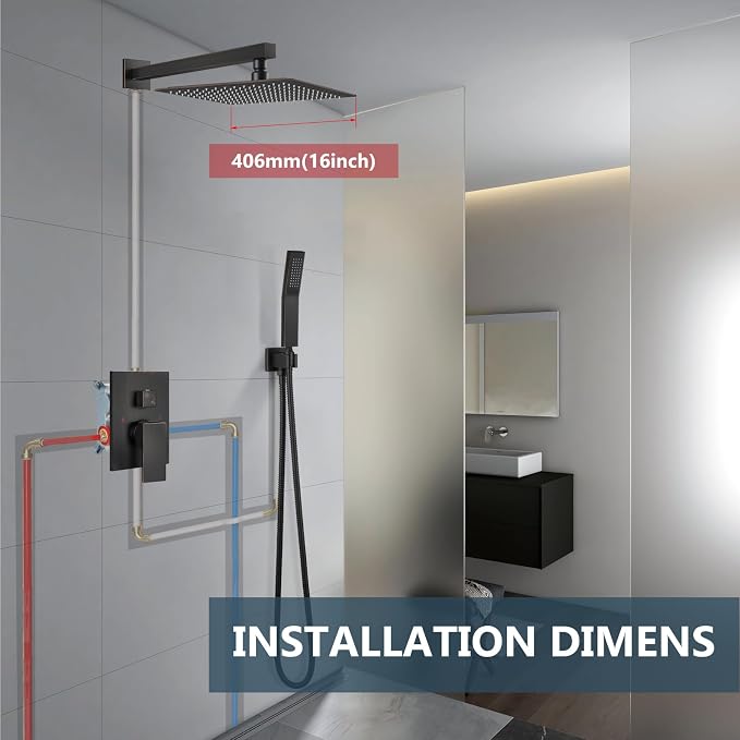 Aolemi Shower Faucet Set Rain Shower System - Image 9