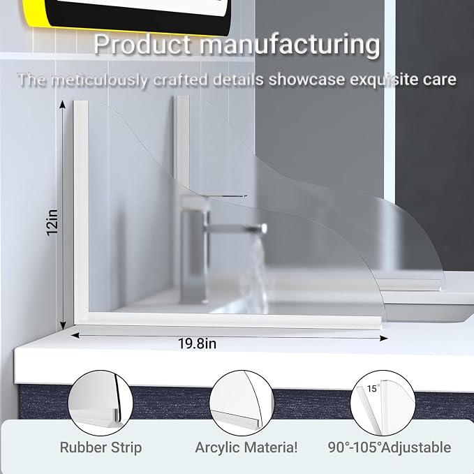 Shower Splash Guard Kit - Image 4