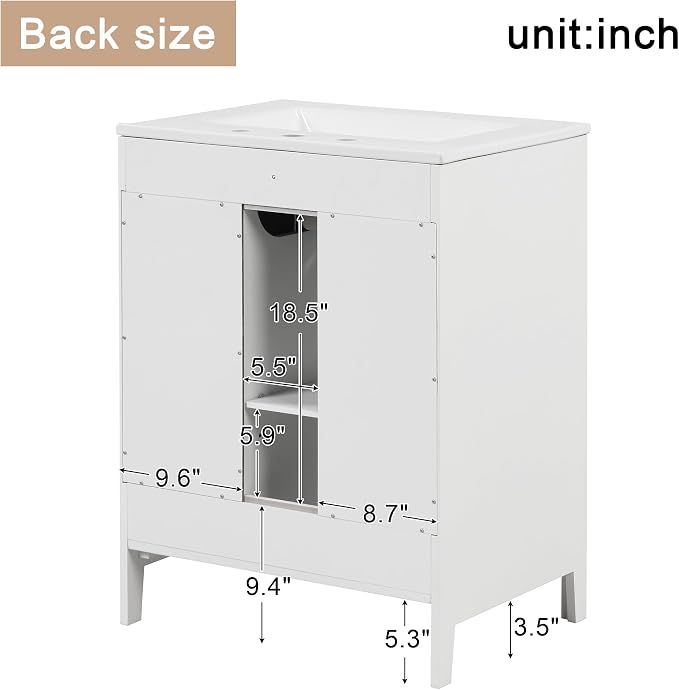 Favfurish 24" Bathroom Vanity - Image 7