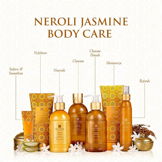 SPA CEYLON NEROLI JASMINE Calming Body Mist | Essential Oils | Aromatherapy - Image 5