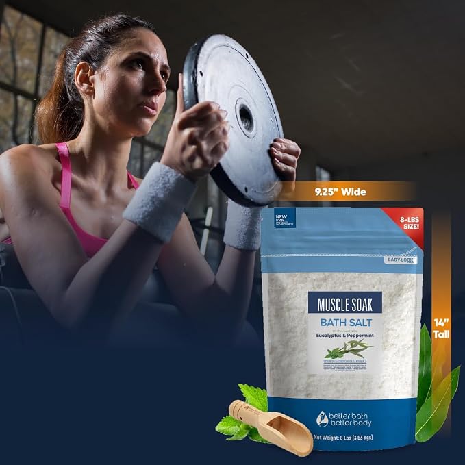 Muscle Soak Bath Salt 128 Ounces Epsom Salt - Image 5