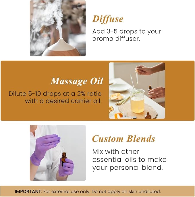 Handcraft Blends Turmeric Essential Oil – Huge 4 Fl Oz – 100% Pure and Natural - Image 5