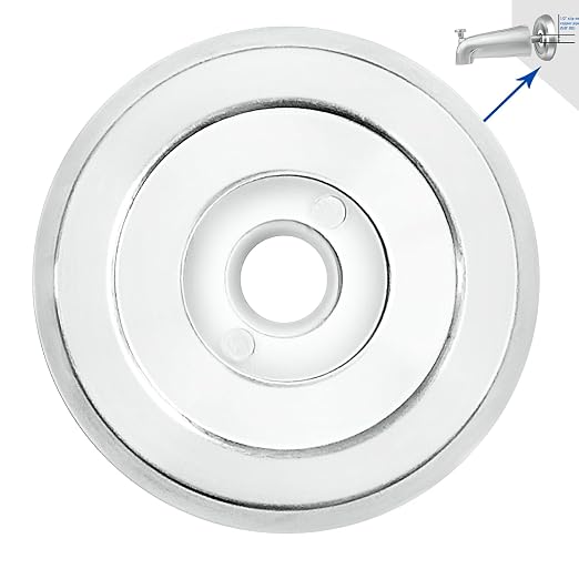 1/2" Thick Spacer for Tub Spout, Flange Trim Ring for Bath Faucet, Eschutcheon by Welvzen
