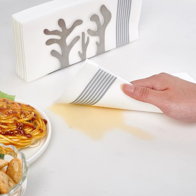 LITOPAK 300 Pack Disposable Guest Towels, Disposable Hand Towels - Image 5