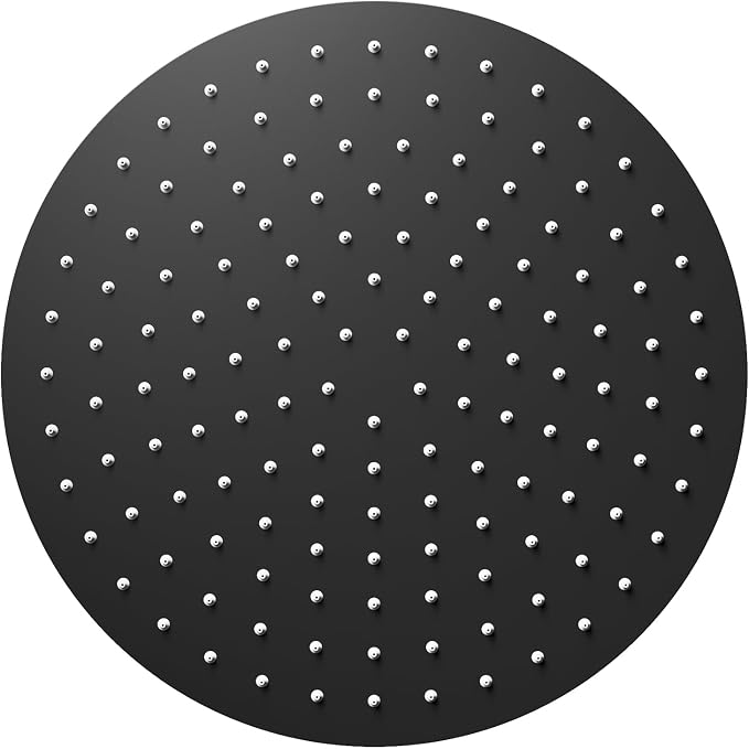 VBFF-Shower Head, rain shower head, 12 inch- Round Shower Head, 1.8 GPM Flow - Image 5