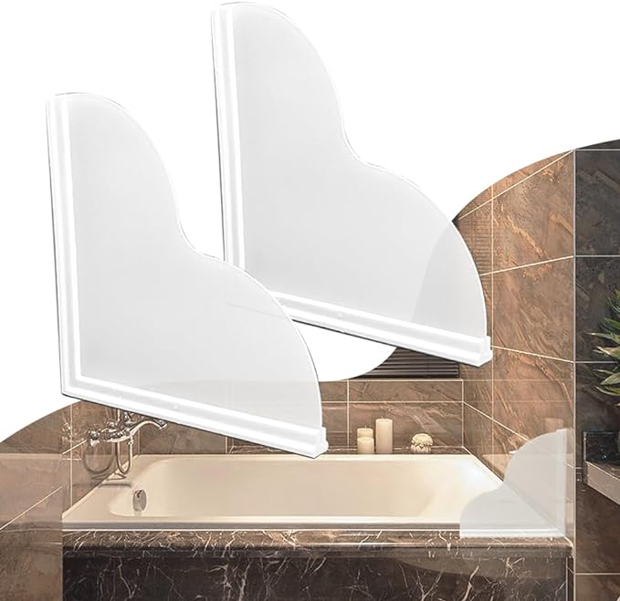 Shower Splash Guard Kit, Large Splash Guards by Spidfee