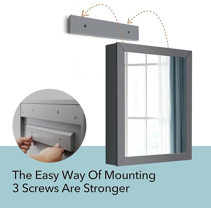 Bathroom Mirror Cabinet - Image 8