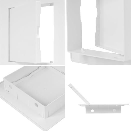 Repa Market 4 x 4 Access Panel for Drywall and Ceiling – White ABS Plastic Door - Image 7