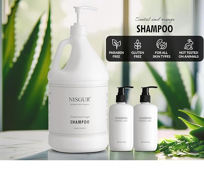 Gallon Shampoo Conditioner and Body Wash Refillable Set - Image 6