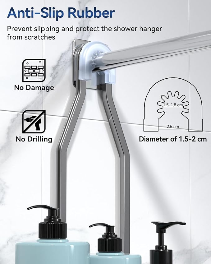 YASONIC Shower Caddy Hanging - Image 5
