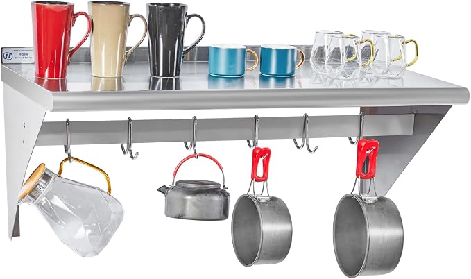 Hally Stainless Steel Shelf by HallySinksTablesH