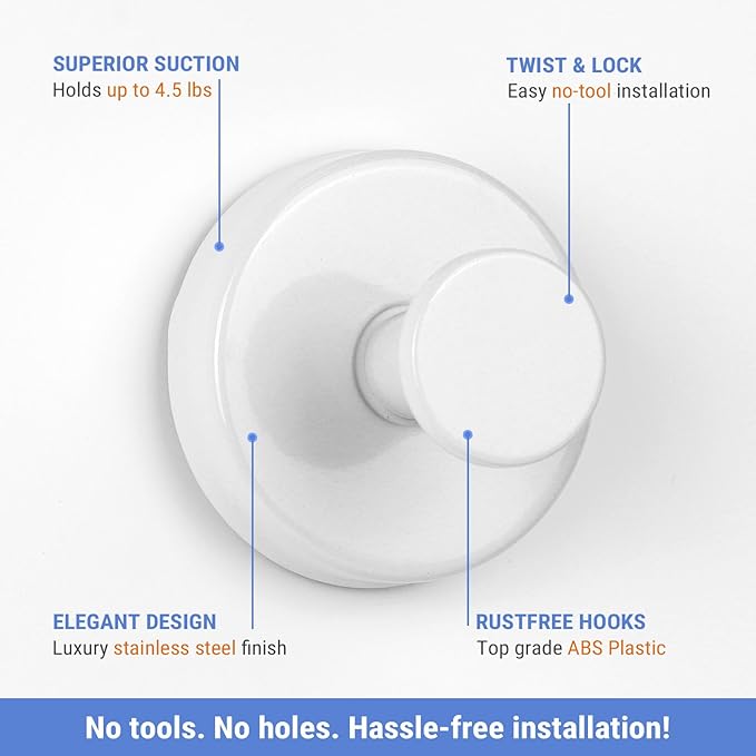 Suction Cup Hooks for Shower - Image 3