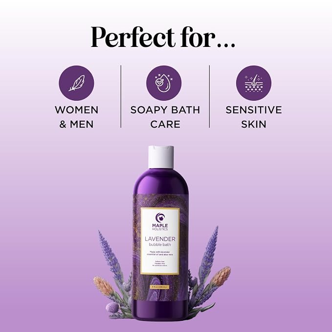 Premium Lavender Bubble Bath for Women - Image 2