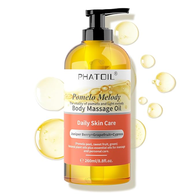 PHATOIL 260ML Grapefruit Body Firming Oil - Image 9