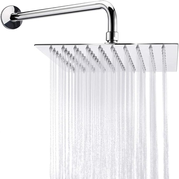 NearMoon Square Rain Shower Head by NearMoon