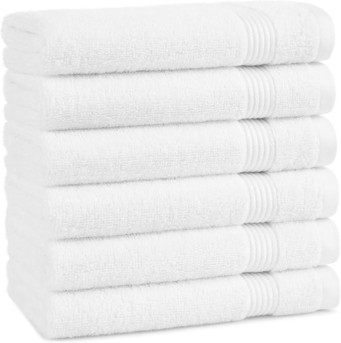 Arkwright Bathroom Hand Towels Set of 6 by Arkwright