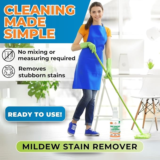 Mildew Stain Remover – Powerful Mold & Mildew Cleaner - Image 3