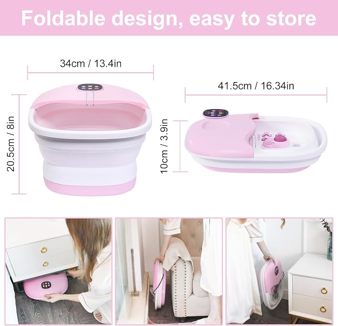 Collapsible Foot Spa Bath Massager - Image 5