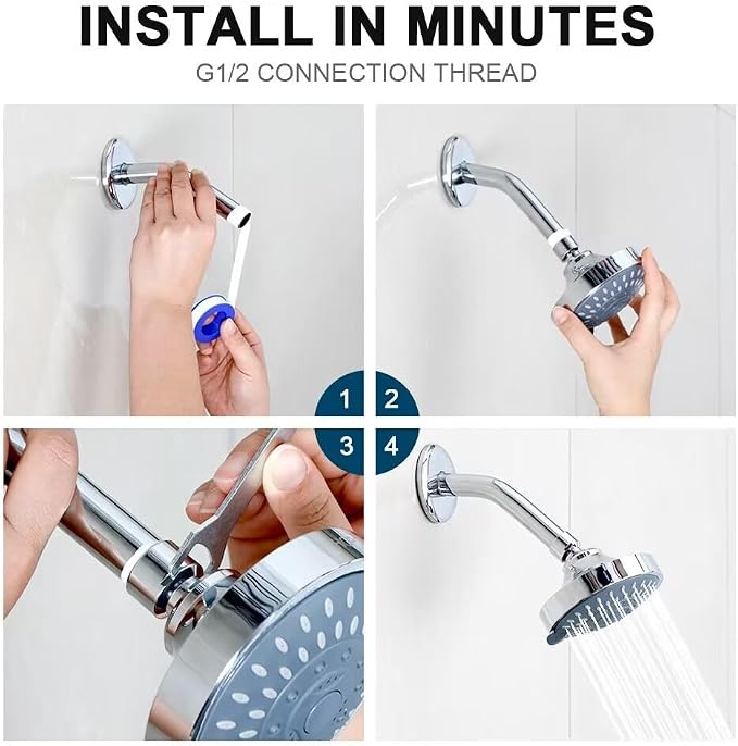 HOPOPRO 5-Mode High Pressure Shower Head - Image 7