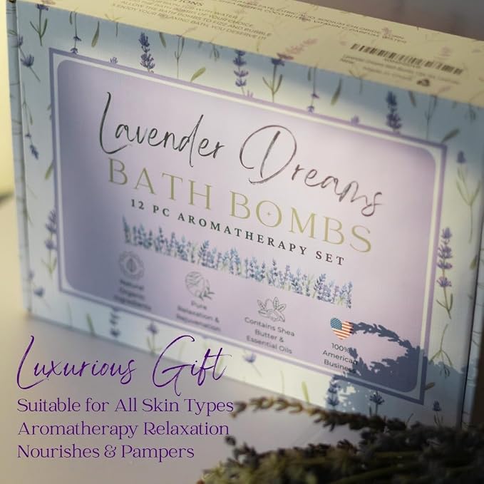 EvolutionUSA Lavender Dreams Bath Bombs - Image 2