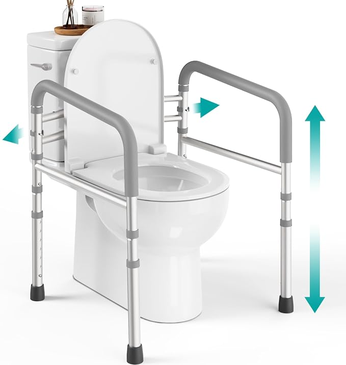 PELEGON Toilet Safety Rails by PELEGON